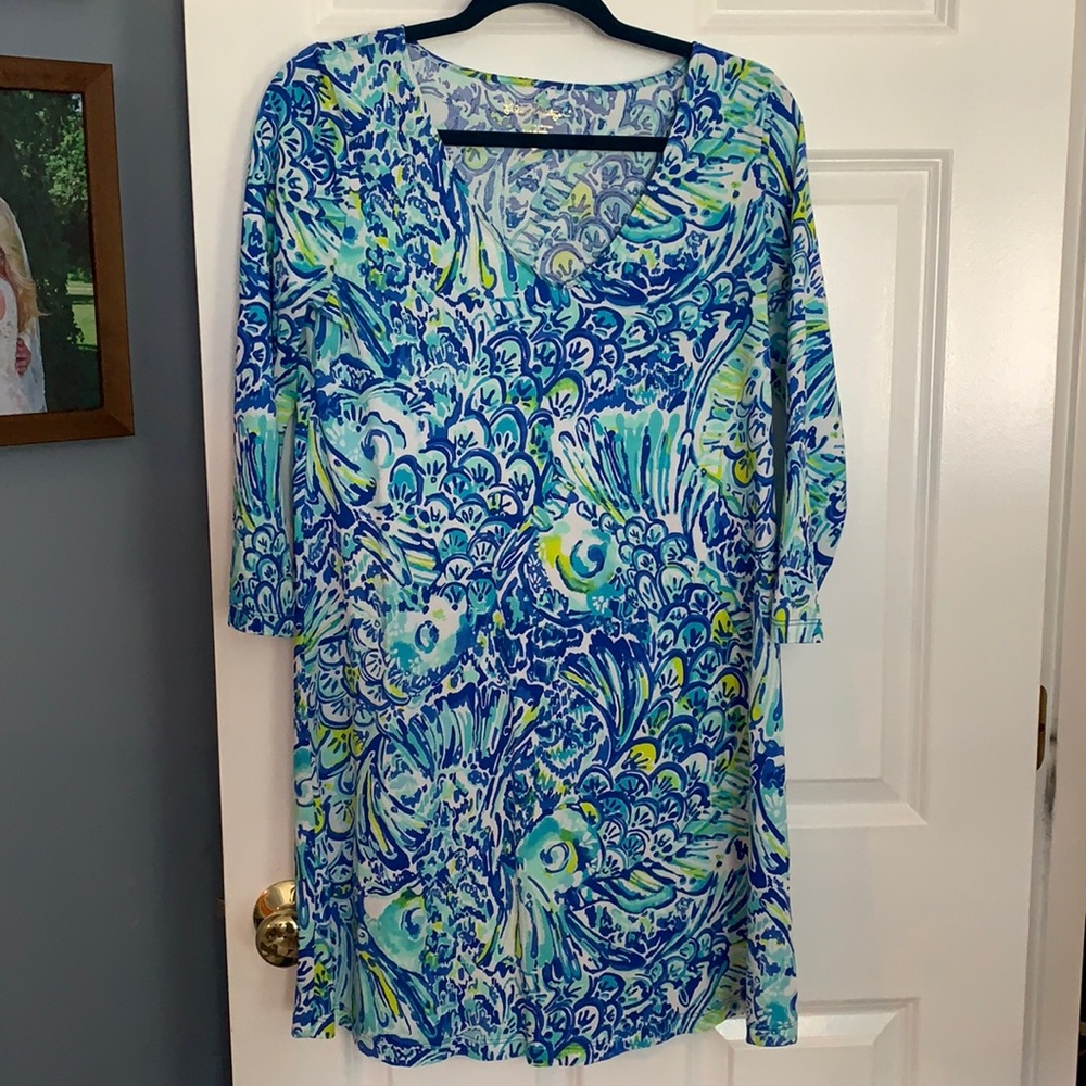 Lilly Pulitzer 3/4 Sleeve Dress